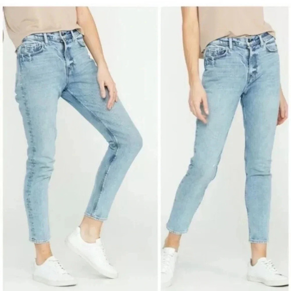 New Hudson Bettie High Rise Taper Jean light Indigo airborne size 28 denim - Picture 1 of 11